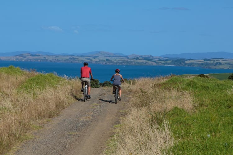 On property bike trails